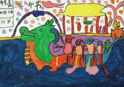 端午节儿童画创意指南：赛龙舟、包粽子，欢乐绘端午