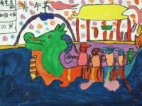 端午节儿童画创意指南：赛龙舟、包粽子，欢乐绘端午