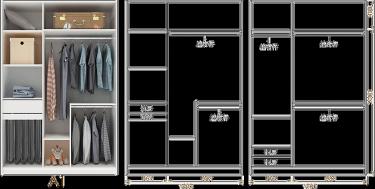 衣柜柜门的选择与定制指南：从尺寸到质量的全方位解析