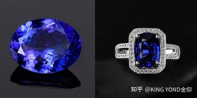 坦桑石与蓝宝石：硬度、颜色、纯净度、体积和价格的区别